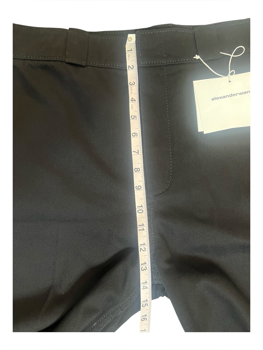 Alexander Wang Skate Fit Denim Chino Wide Leg Oversized Pants Sz 36 NWT w/COA - Picture 8 of 13